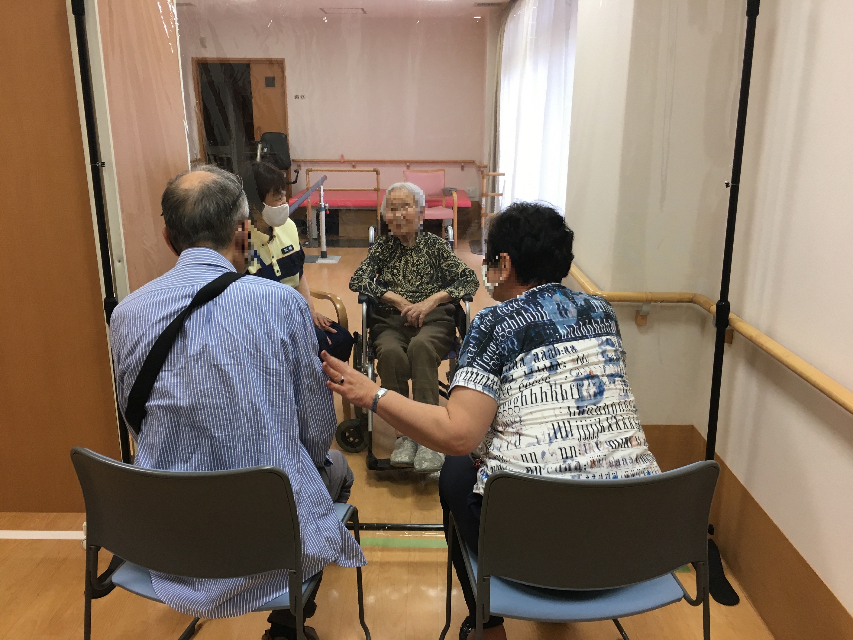 各ホームの取組み（3種類の面会方法)