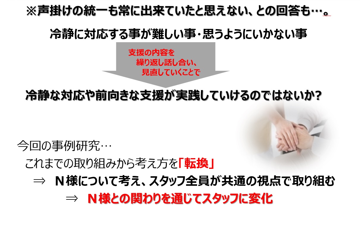 当社の取組み～認知症ケア～「事例発表会」③